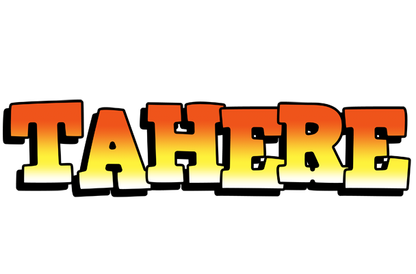 Tahere sunset logo