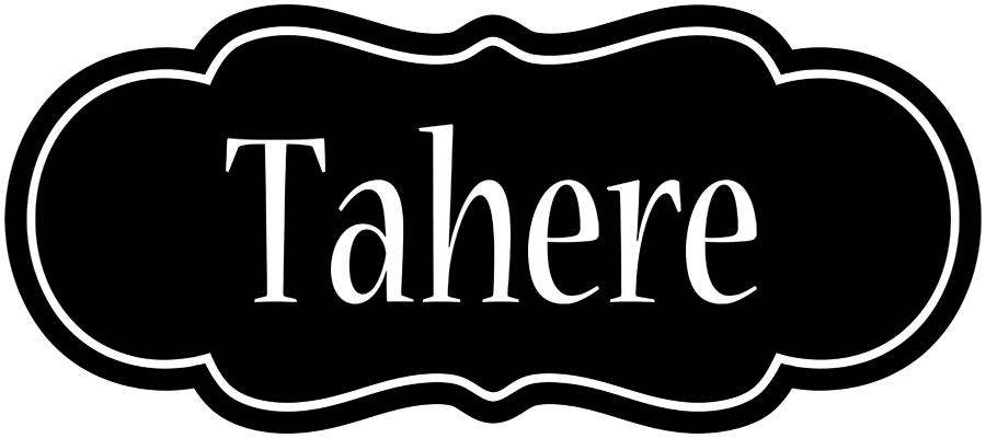 Tahere welcome logo