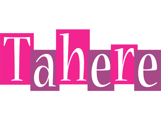 Tahere whine logo