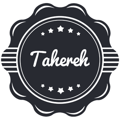 Tahereh badge logo