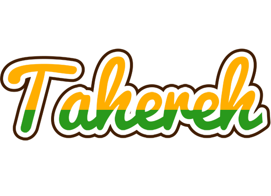 Tahereh banana logo