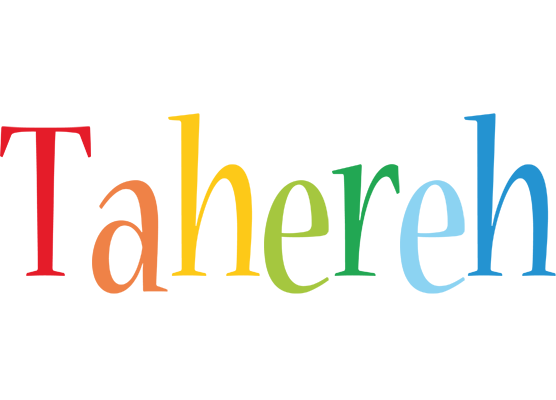 Tahereh birthday logo