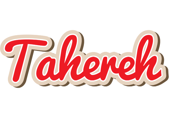 Tahereh chocolate logo