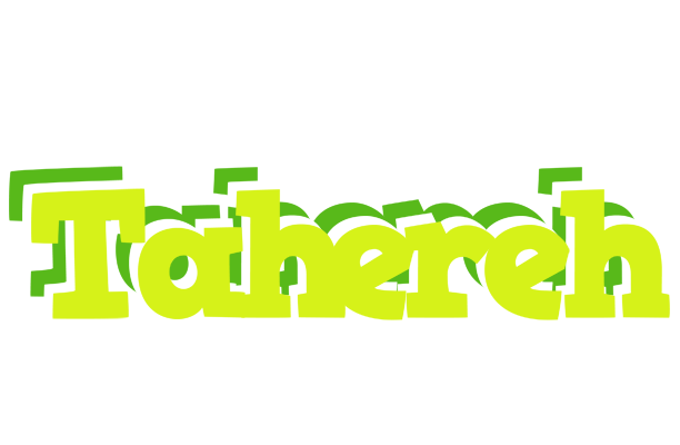 Tahereh citrus logo