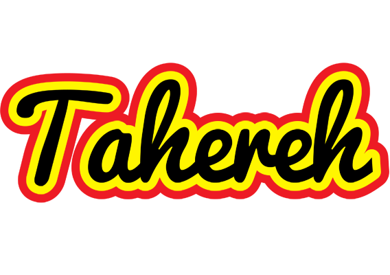 Tahereh flaming logo