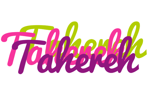 Tahereh flowers logo