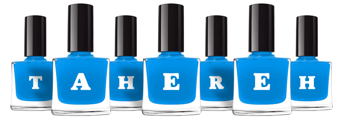 Tahereh glossy logo