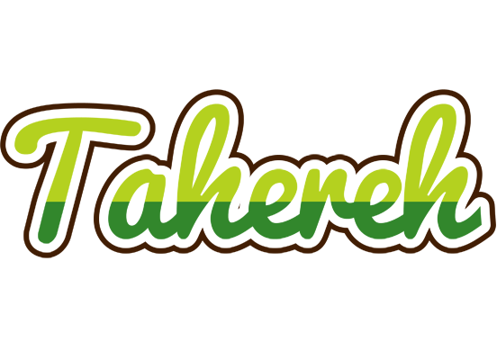 Tahereh golfing logo