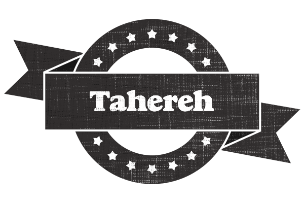 Tahereh grunge logo