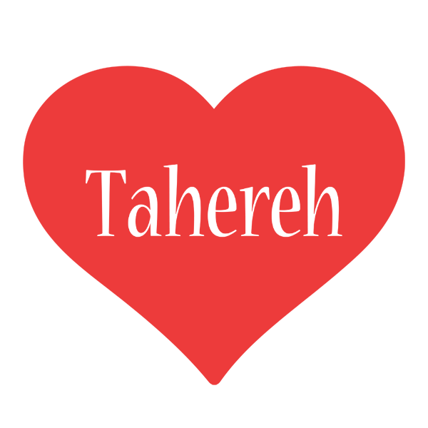 Tahereh love logo