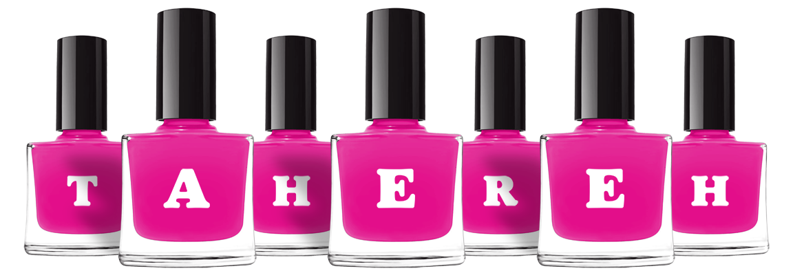 Tahereh nails logo