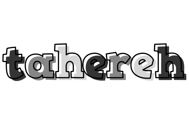 Tahereh night logo