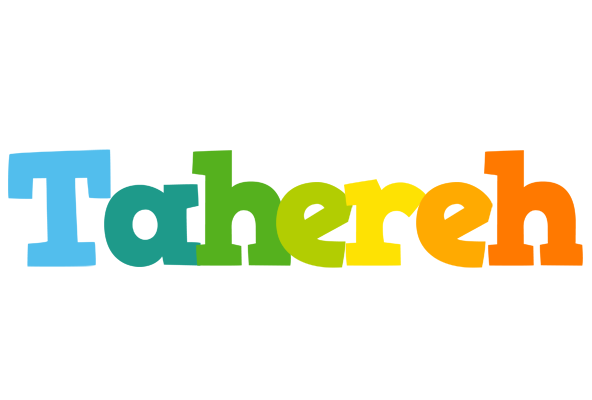 Tahereh rainbows logo