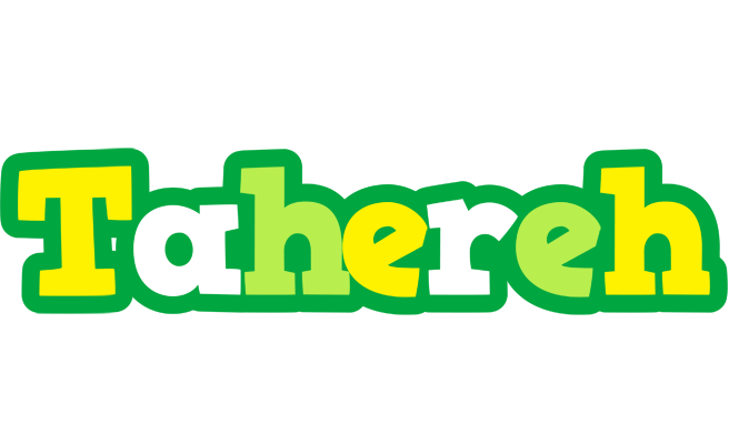 Tahereh soccer logo