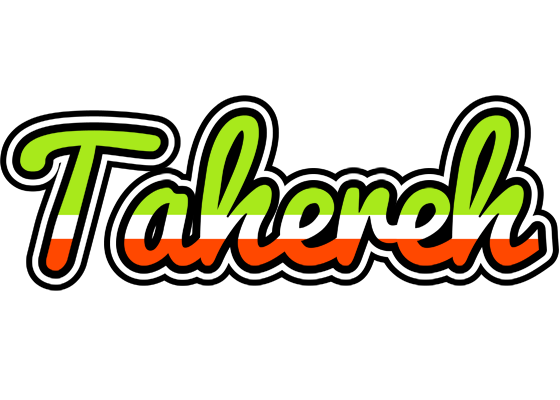 Tahereh superfun logo