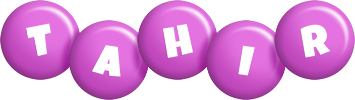Tahir candy-purple logo