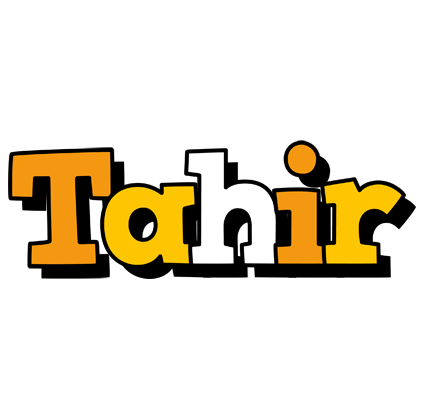 Tahir cartoon logo