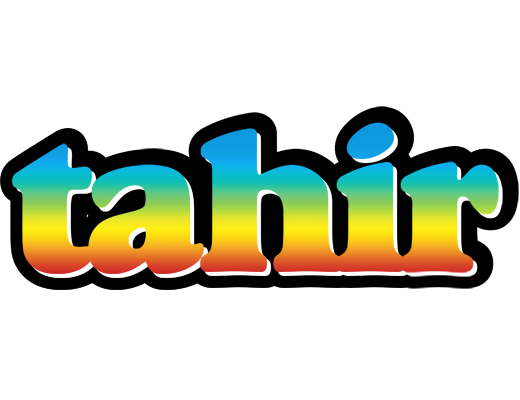 Tahir color logo