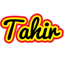 Tahir flaming logo