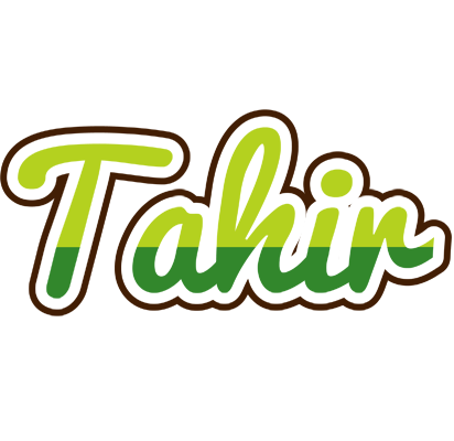 Tahir golfing logo