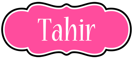 Tahir invitation logo