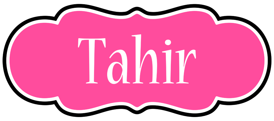 Tahir invitation logo