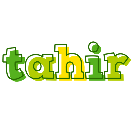 Tahir juice logo