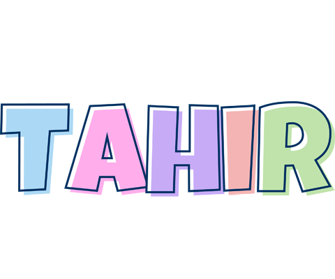 Tahir pastel logo