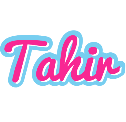 Tahir popstar logo