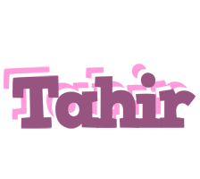 Tahir relaxing logo