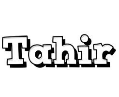 Tahir snowing logo