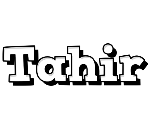Tahir snowing logo