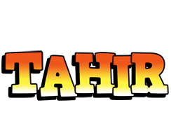Tahir sunset logo