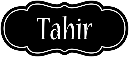 Tahir welcome logo