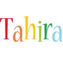 Tahira birthday logo