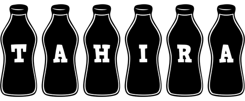Tahira bottle logo