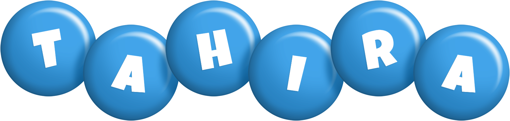 Tahira candy-blue logo