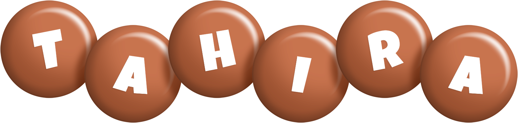 Tahira candy-brown logo