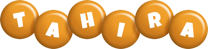 Tahira candy-orange logo