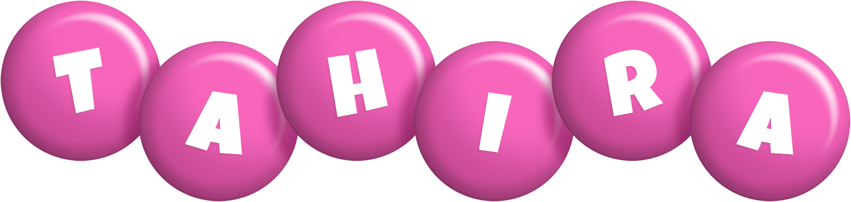 Tahira candy-pink logo