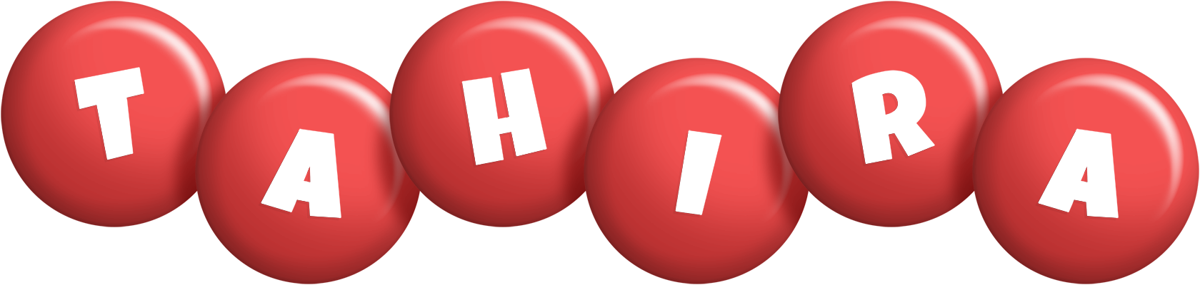 Tahira candy-red logo