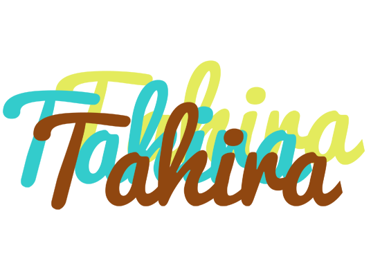Tahira cupcake logo