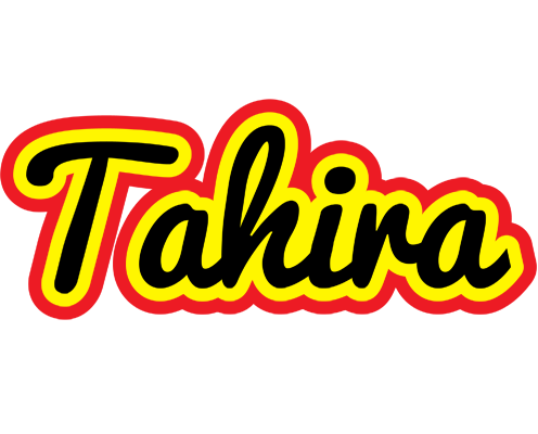 Tahira flaming logo