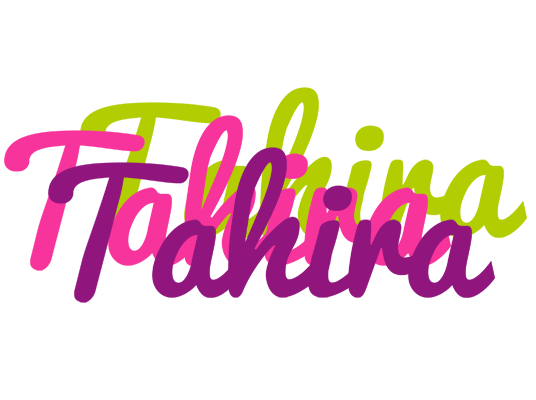Tahira flowers logo