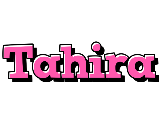 Tahira girlish logo
