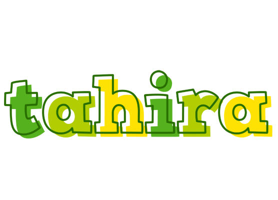 Tahira juice logo