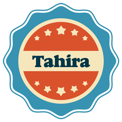Tahira labels logo