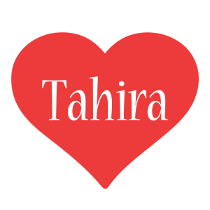 Tahira love logo