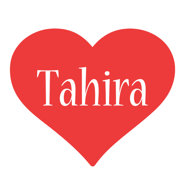 Tahira love logo