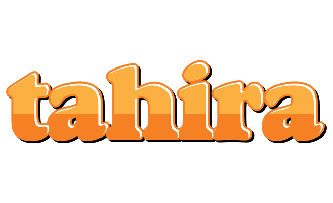 Tahira orange logo